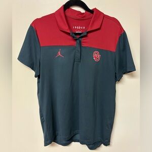 Jordan Women’s OU Crimson and Gray Polo